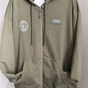 NIKE EYBL 2025 PEACH JAM MOTOR CO ELITE ZIP-UP HOODIE
